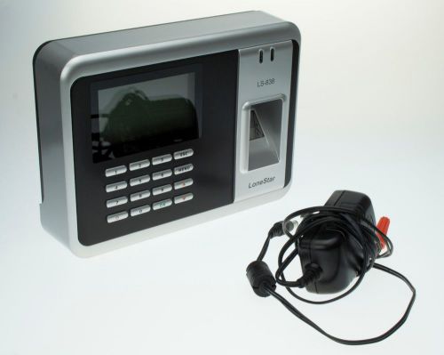 Lonestar LS-838 Biometric 2 in 1 Fingerprint Proximity - Time Clock. WORKING