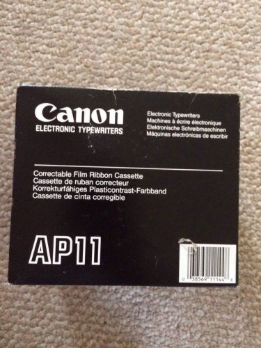 3 Boxes (17) Canon AP11 Correctable Ribbon/Cassette Electronic Typewriters-NIB