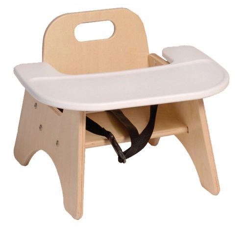 New steffy wood products 5-inch high chair with tray for sale