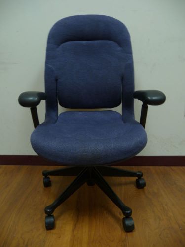 Herman Miller &#034;Equa 2&#034; High Back Office Chair - Purple Fabric #10608