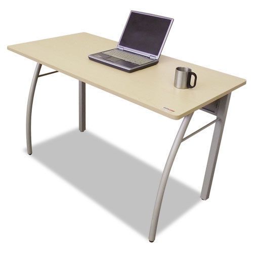 Linea italia trento line rectangular desk, 47-1/4w x 23-5/8d x - littr733oat for sale