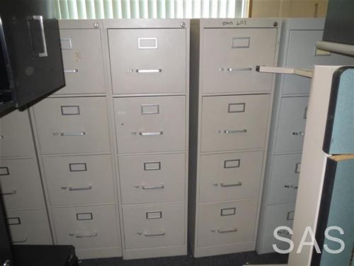 Lot of 12 Vertical Filing Cabinets