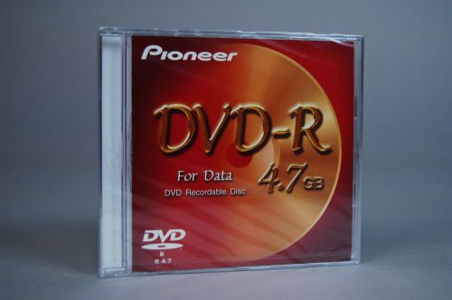 PIONEER DVD-R for Data 4.7 GB  NEW in ORIGINAL Packing