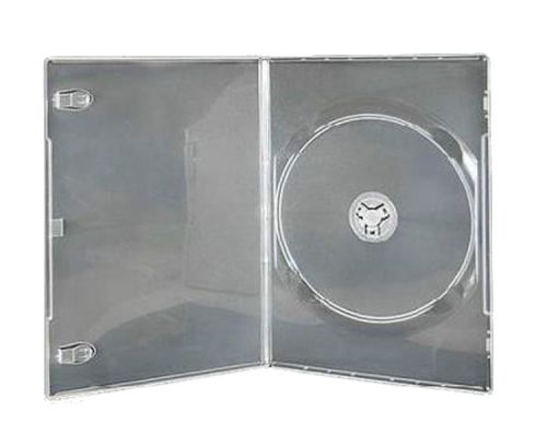 Ultra Thin Slim DVD Cases Single Disc Clear Color Storage Store Movies Empty 5mm