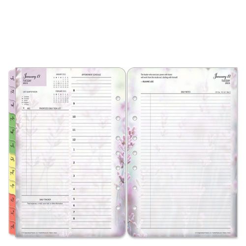 Franklin Covey Blooms Planner Refill - 3544415