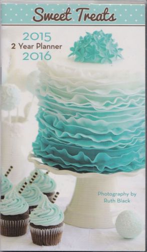 Sweet Treats 2 Year Planner 2015-2016 Vinyl Cover Studio 18 Calendar Desserts