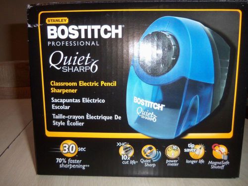 Stanley Bostitch Pro Pencil Sharpener Quiet Sharp 6