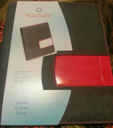 New Rolodex Identity Professional Journal, Raspberry/Gray Color