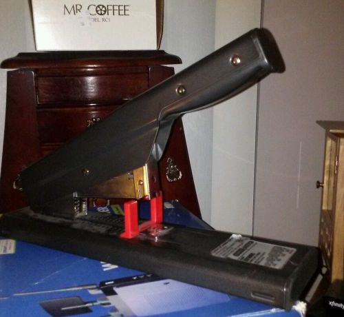 Stanley bostitch b310hds anti-jam heavy-duty stapler, 150 sheet capacity, black for sale
