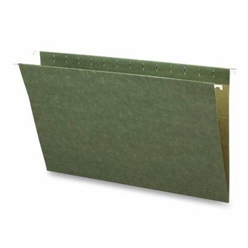 Business Source Hanging Folders, w/o Tabs, Legal, 25/BX, Green (BSN26529)