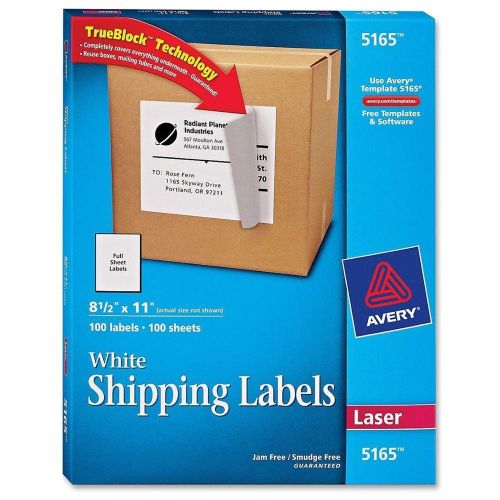 Avery easy peel mailing label 5165 for sale