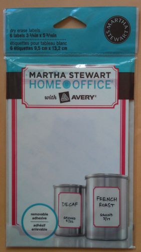 Martha Stewart Home Office With Avery 6 Dry Erase Labels