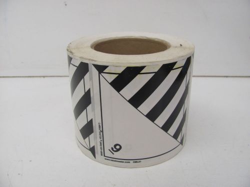 LABELMASTER HML51 PARTIAL ROLL OF CLASS 9 LABELS 4&#034; X 4&#034;
