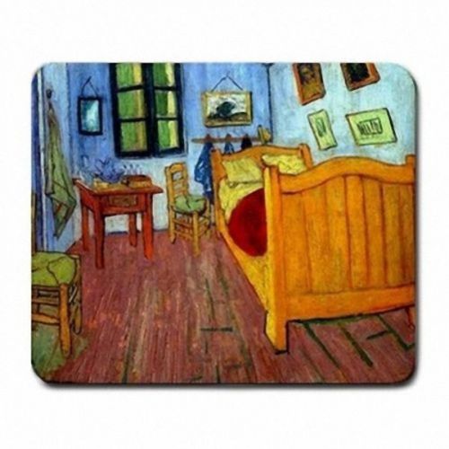 Vincent van gogh the artist&#039;s bedroom at arles mouse pad mats mousepad hot gift for sale