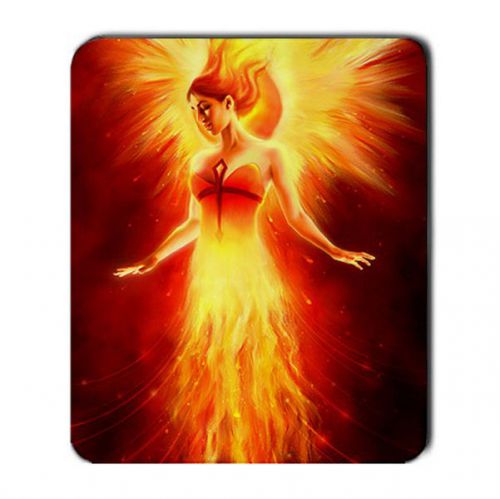 God&#039;s messenger angel spirit vibrant pc mouse pad