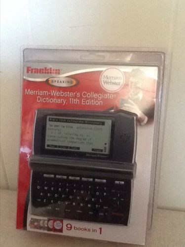 NEW Franklin Electronic SCD2110 SCD-2110 Dictionary SCD-2110-02