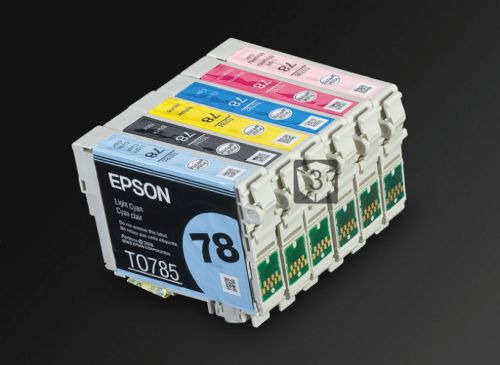 6 x NEW Genuine Epson 78 Ink Cartridges for R260 R280 R380 RX580 RX595 RX680