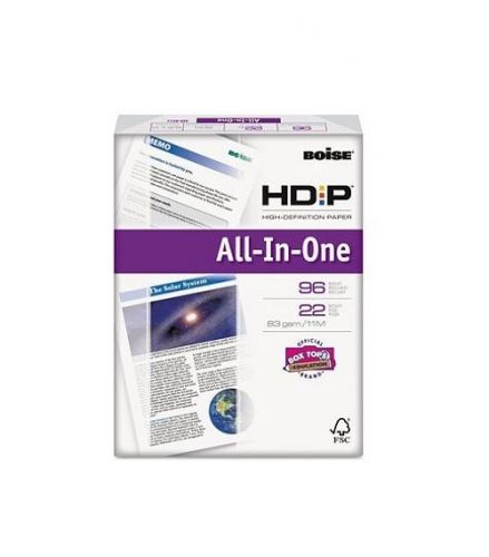 Boise aspen hd:p all in 1 office paper 96 brightness 8-1/2 x 11 white 500 sheets for sale