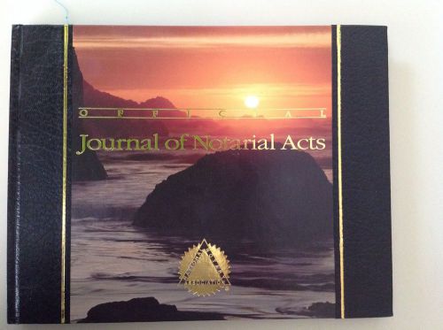 NOTARY PUBLIC JOURNAL OF NOTARIAL ACTS ALL STATES HARDCOVER - NEW
