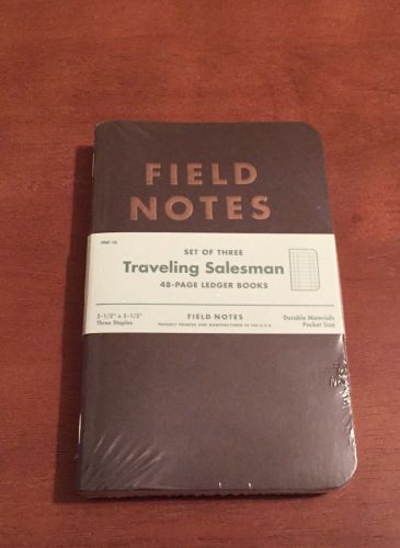 Field Notes Traveling Salesman Sealed 3 Pack Fall 2012