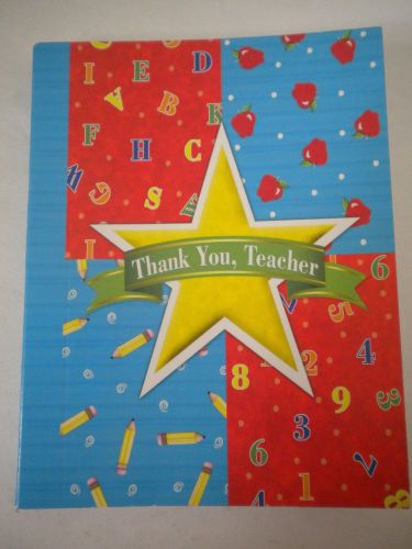4 Teacher Thank You Note Pads Notepads School Teacher Gifts NEW