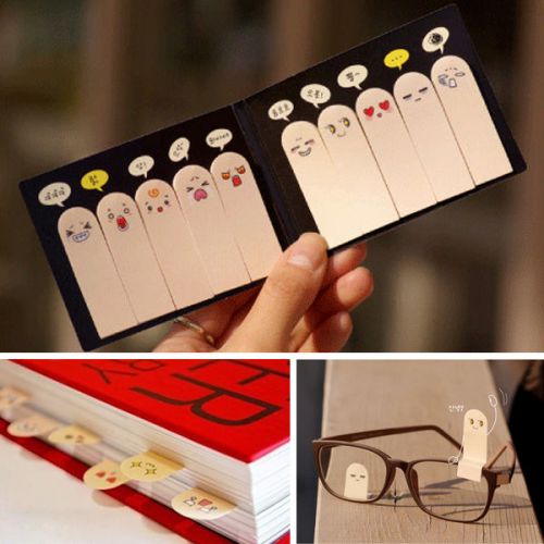 Cute Ten Fingers Sticker Post-It Bookmark Flags Sticky Notes NotePads