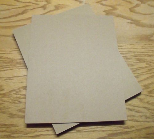 Pack of 50 - 8.5x11 Chipboard Sheets