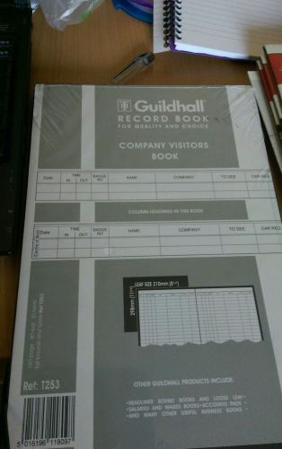 guildhall company visitors book t253