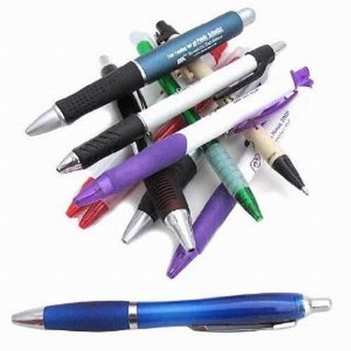 Misprint Imprinted plastic retractable Pens - Bulk Case of 1,000 Pens Wholesale