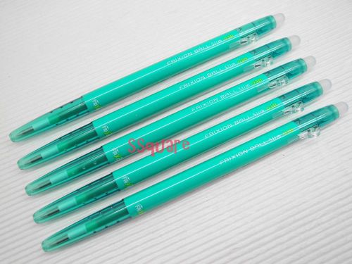 Pilot frixion ball slim 0.38mm erasable rollerball gel ink pen, forest green for sale