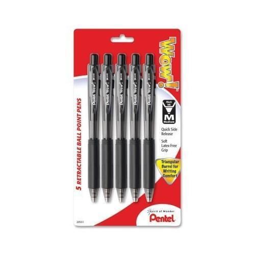 Pentel Wow! Bk440 Retractable Ballpoint Pen (6 Pack)