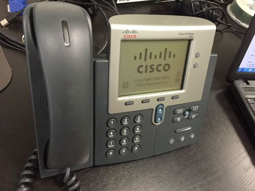 Lot of 2 cisco unified ip phone 7941g voip cp-7941g for sale