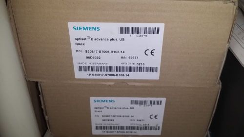 Siemens Optiset E Advance Plus Black (69671) BRAND NEW IN BOX