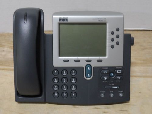 CISCO 7960 SERIES IP PHONE OFFICE/BUSINESS PHONE WITH HANDSET
