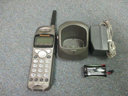 Panasonic KX-TGA400B 4 Line Cordless Handset Complete For Use KX-TG4000B #F2