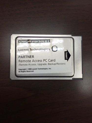 Avaya Partner Remote Access PC Card