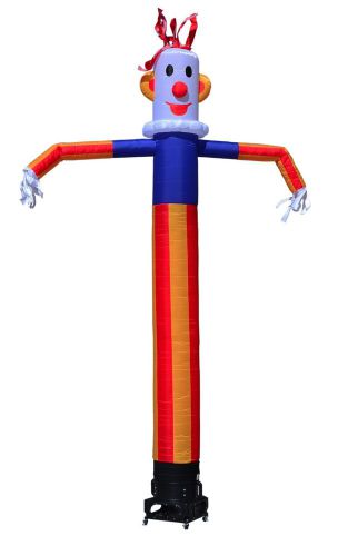 Inflatable sky air dancer clown air dancer attachment for sale