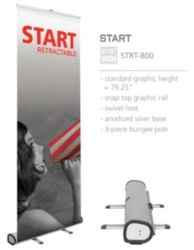 Retractable Roll Up Banner Stand START