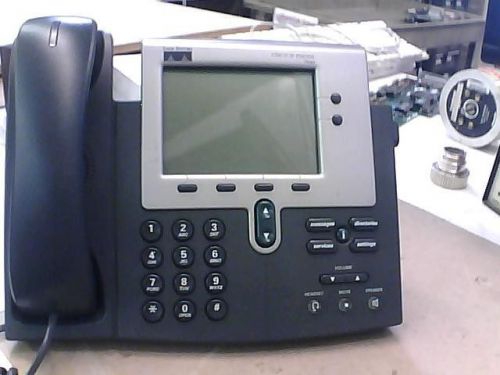 Lot of 5 Cisco Unified 7940 Business IP VoIP Telephone 68-1042-01 with LCD
