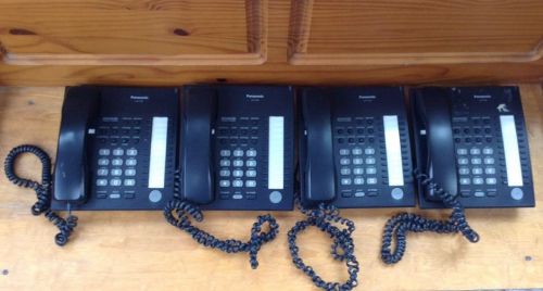 Lot Of 4 Panasonic KX-T7720 Advanced Hybrid System Telephone UNTESTED As Is
