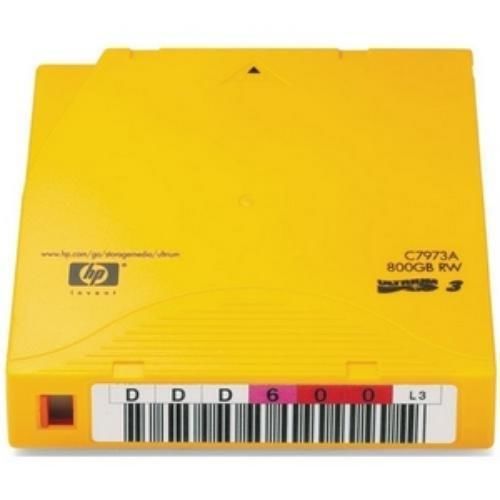 HP C7973AN LTO Ultrium 3 Non-Custom Labeled Tape Cartridge