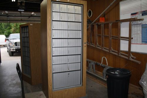 21 Door Rear Loading Private Horizontal Mail Box