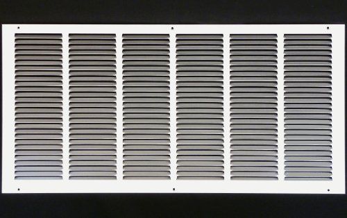 30&#034; x 12&#034; RETURN GRILLE - Easy Air FLow - Flat Stamped Face