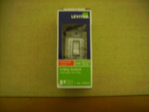 Leviton # cs-415 4-way switch 15 amp 120/277v - free shipping! white for sale