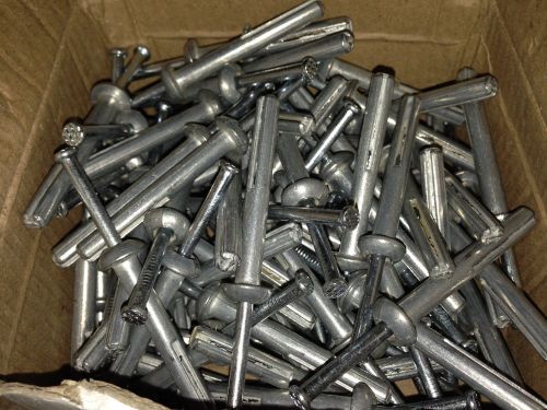 1/4&#034; x 2&#034; hammer drive zamac nail in zinc plated for sale