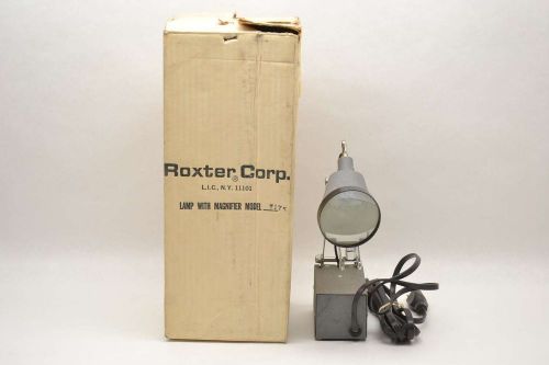 Roxter 7175 magnifying desk utility work 120v-ac 24.24w lamp lighting b478508 for sale