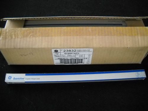 Ge / general electric q1500t3/cl halogen lamps 1500w 277v (set of 10) new in box for sale