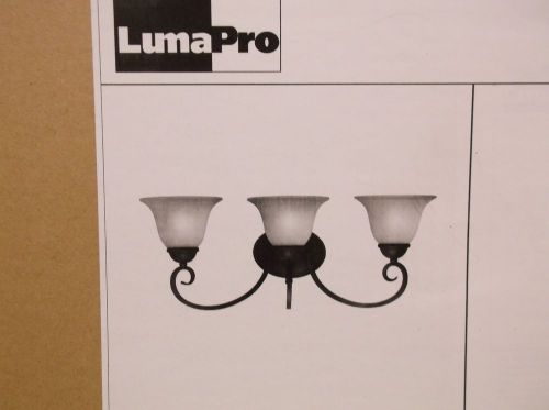 Lumapro Decorative Light Fixture - 3 Light Wall
