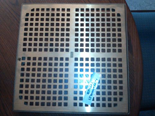 12&#034; x 12&#034; Square NDS Manganese Bronze Grate (1214)