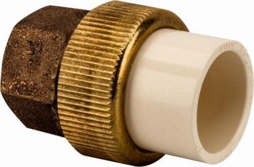New (lot of 48) nibco 4733 3/4&#034; flowguard cpvc union slip x brass solder fitting for sale